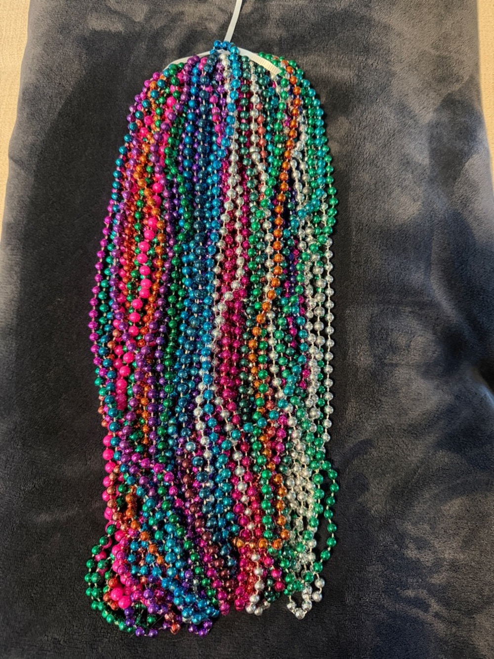 Mardi Gras, Gasparilla, Parade Beads 
Multicolor Beaded Necklace Set